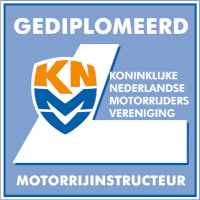 Gediplomeerd motorrijinstructuur KNMV - Koninklijke Nederlandse Motorrijders Vereniging